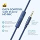 Wired Headphones with Mic for School Kids Boys Girls Teen 3.5mm Jack, Blue Product Image 4