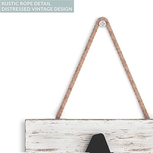 Miniatura 5 de Barnyard Designs Cartel de comer, decoración rústica de pared para cocina y hogar, decoración de granja primitiva, letrero colgante envejecido, 24 x