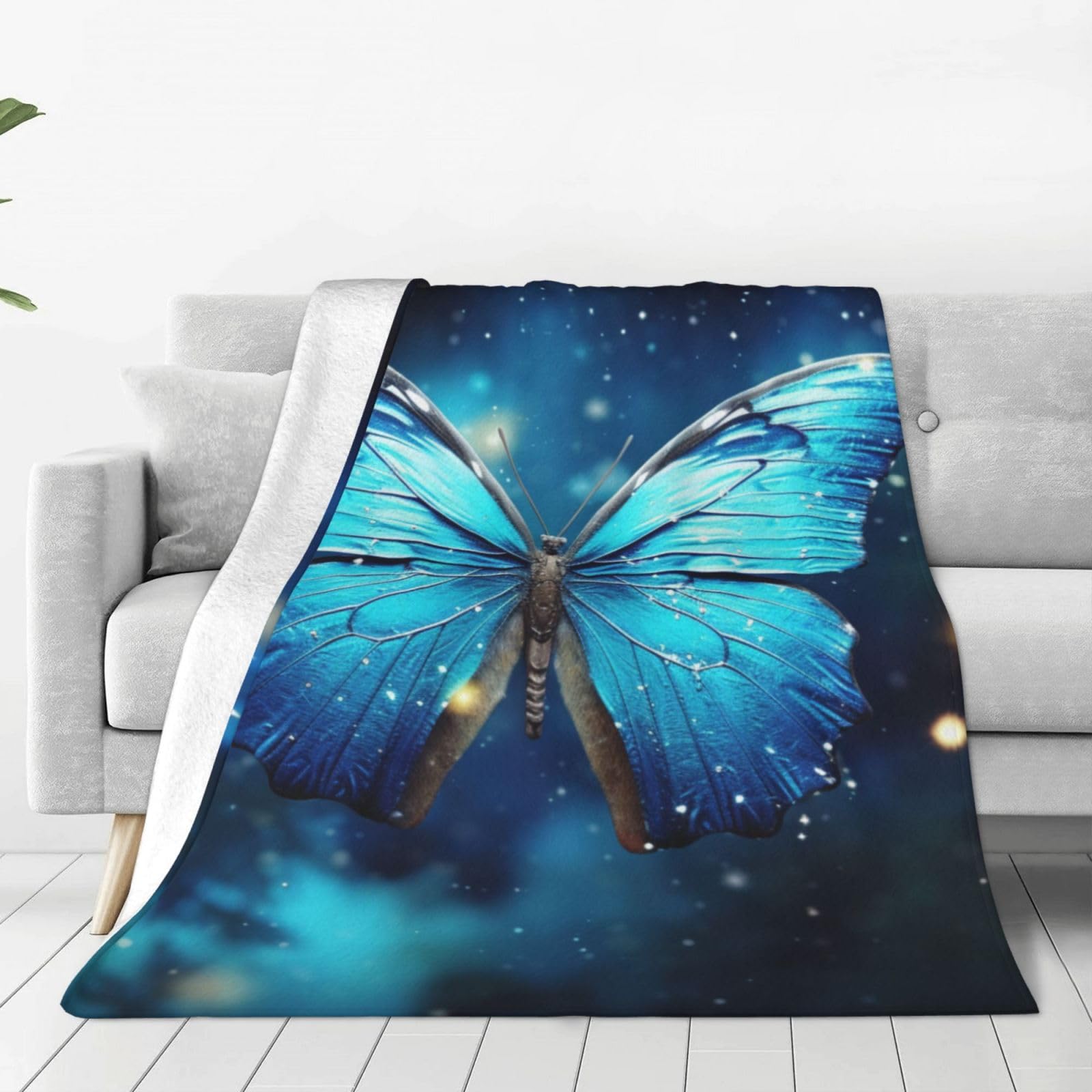 Couverture en flanelle super douce et thermorégulatrice pour lit et sofa