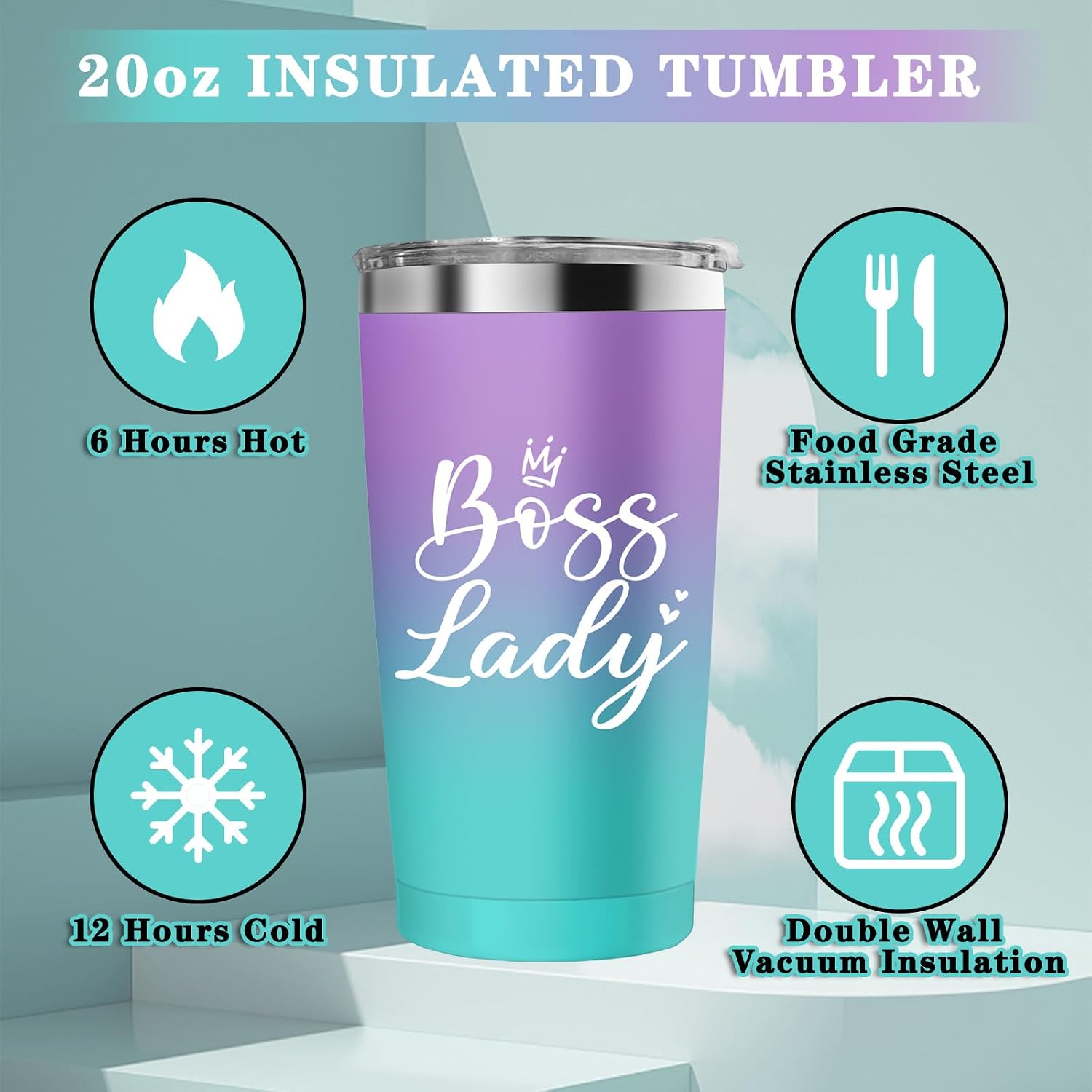 Boss Appreciation Gifts for Women, Boss Lady Gifts for Female Boss image 4