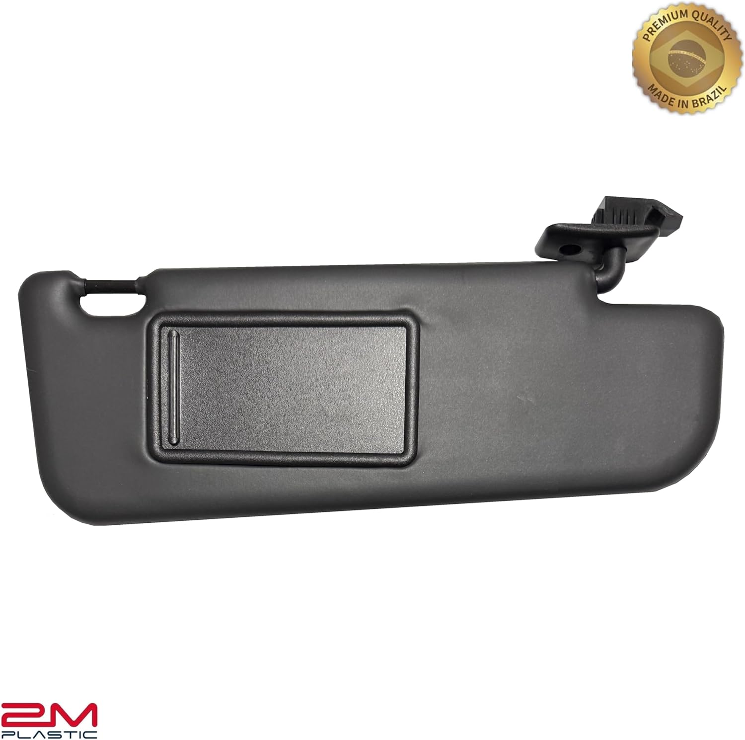 Sun Visor Compatible with Fiat 500 2012-2019 without Sunroof OE Quality 2M PLASTIC (Black - Pair)