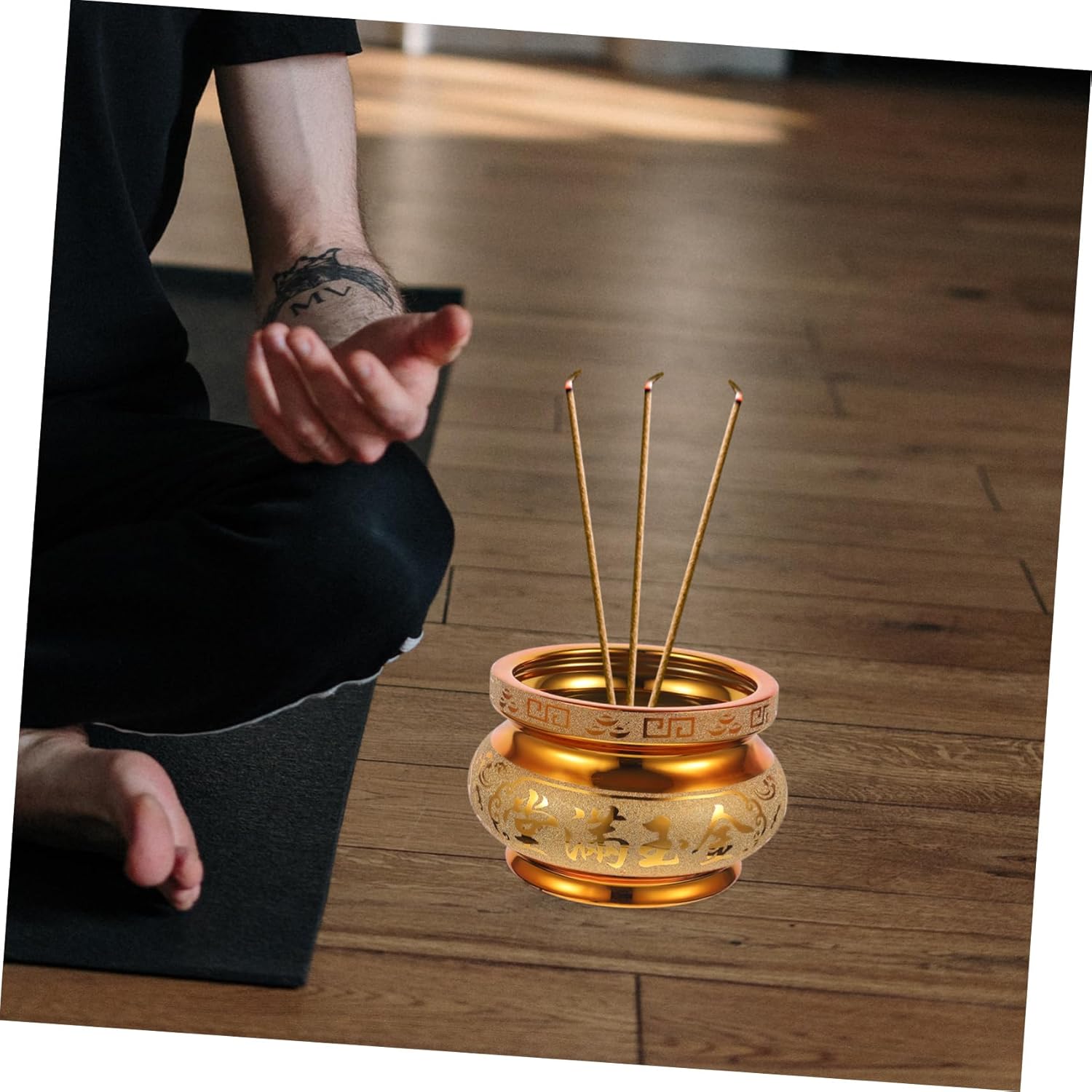 Lotus Incense Holder Buddha Style Ceramic Burner Home Decor Aroma Stove Random Style