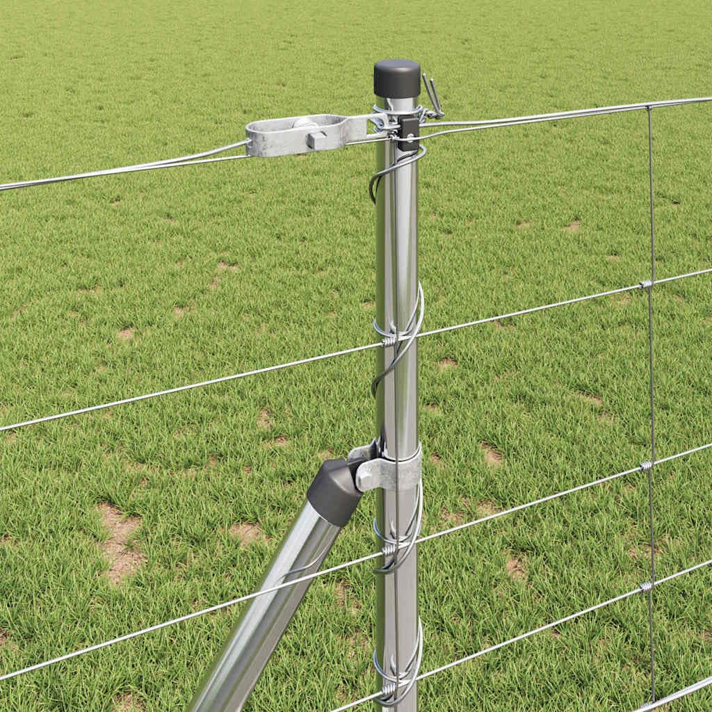 Ground Fix Geschweißter Maschendraht Maschendrahtzaun Metallzaun Gartenzaun Gitterzaun Wildzaun für Gärten, Höfe Maschenweite 25 x 1 m Verzinkter Stahl