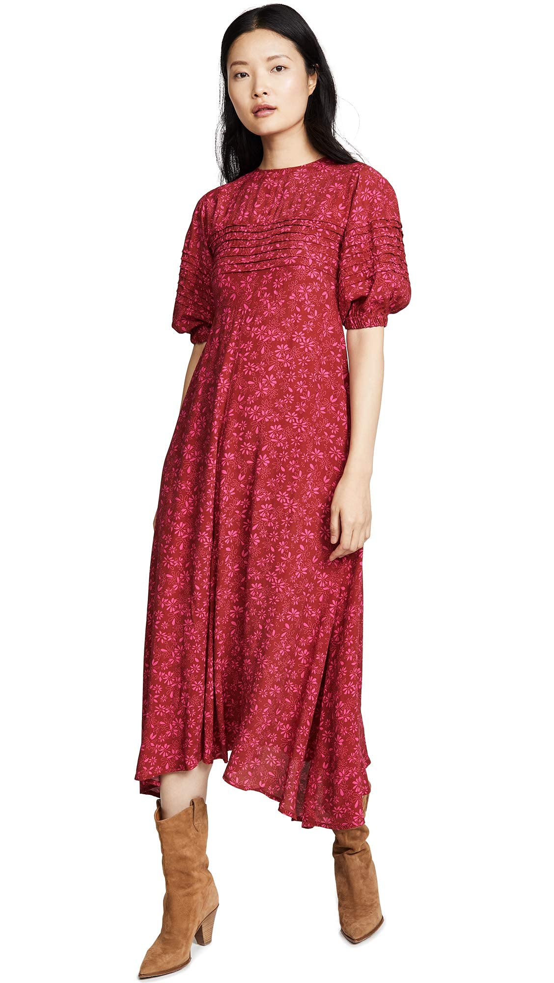 Free People Women's Jessie Midi Dress