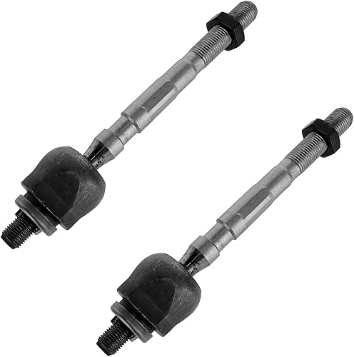 Miniatura 1096 de TRQ Juego de varillas de acoplamiento delanteras interiores y exteriores, 4 piezas, compatibles con Chevrolet Cruze 2016-2019 de 16-19 voltios