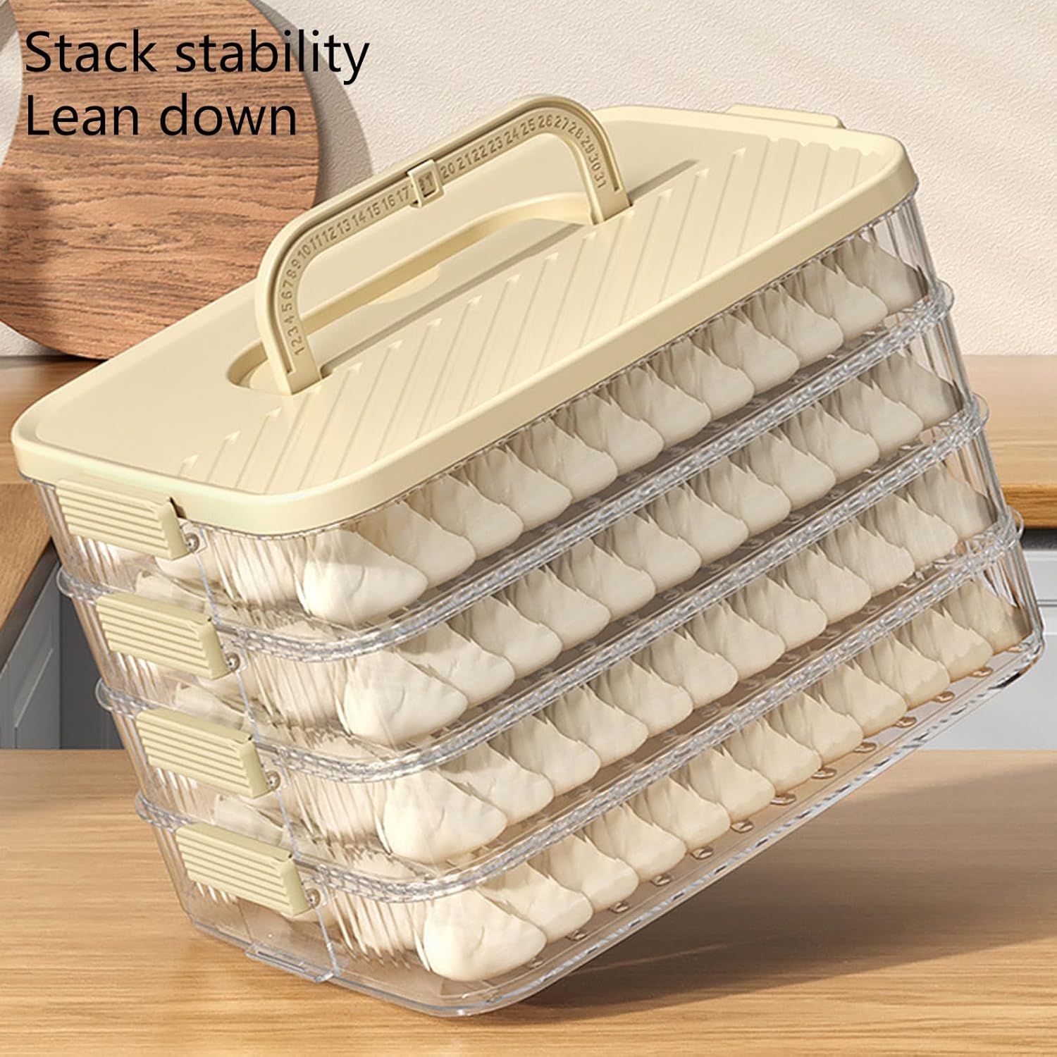 Functional Multi Layer Dessert Tray Carriers For Snacks And Baked Goods Safe Food Grade Materials Food Storage Box