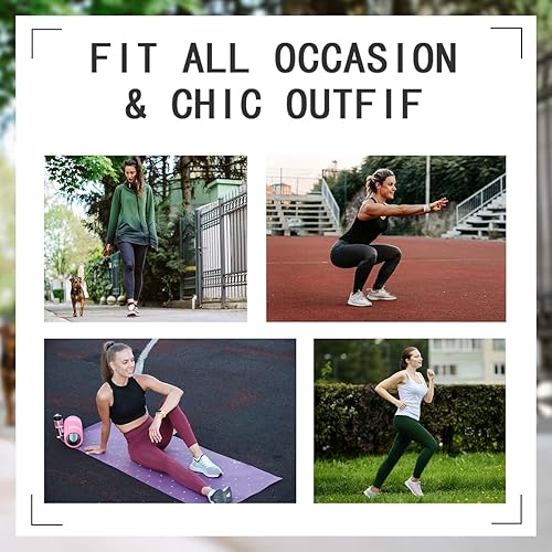 Miniatura 5 de TMAIHOHIA Paquete de 3 leggings para mujer, leggings de entrenamiento de cintura alta, control de abdomen, leggings de compresión, pantalones de yoga