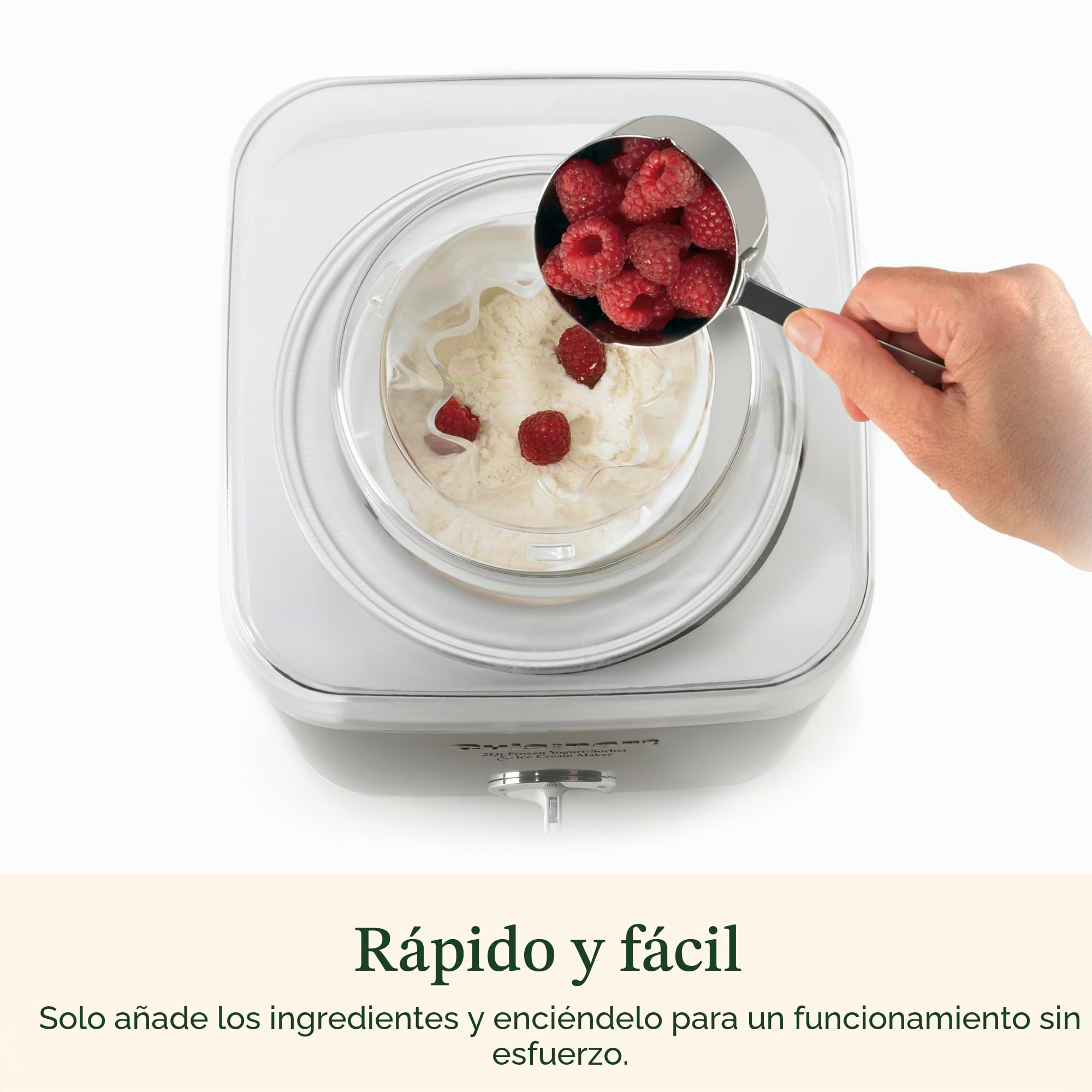 Cuisinart Pure Indulgence Yogur Helado Sorbet & Ice Cream Maker
