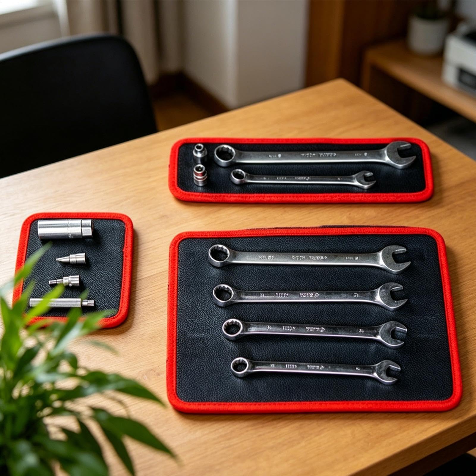 Tappetino Magnetico per Utensili Organizzatore Magnetico Flessibile | Supporto Flessibile Magnetico per Attrezzi Per Officina Riparazione Auto Garage Casa Cacciaviti Chiavi Bulloni