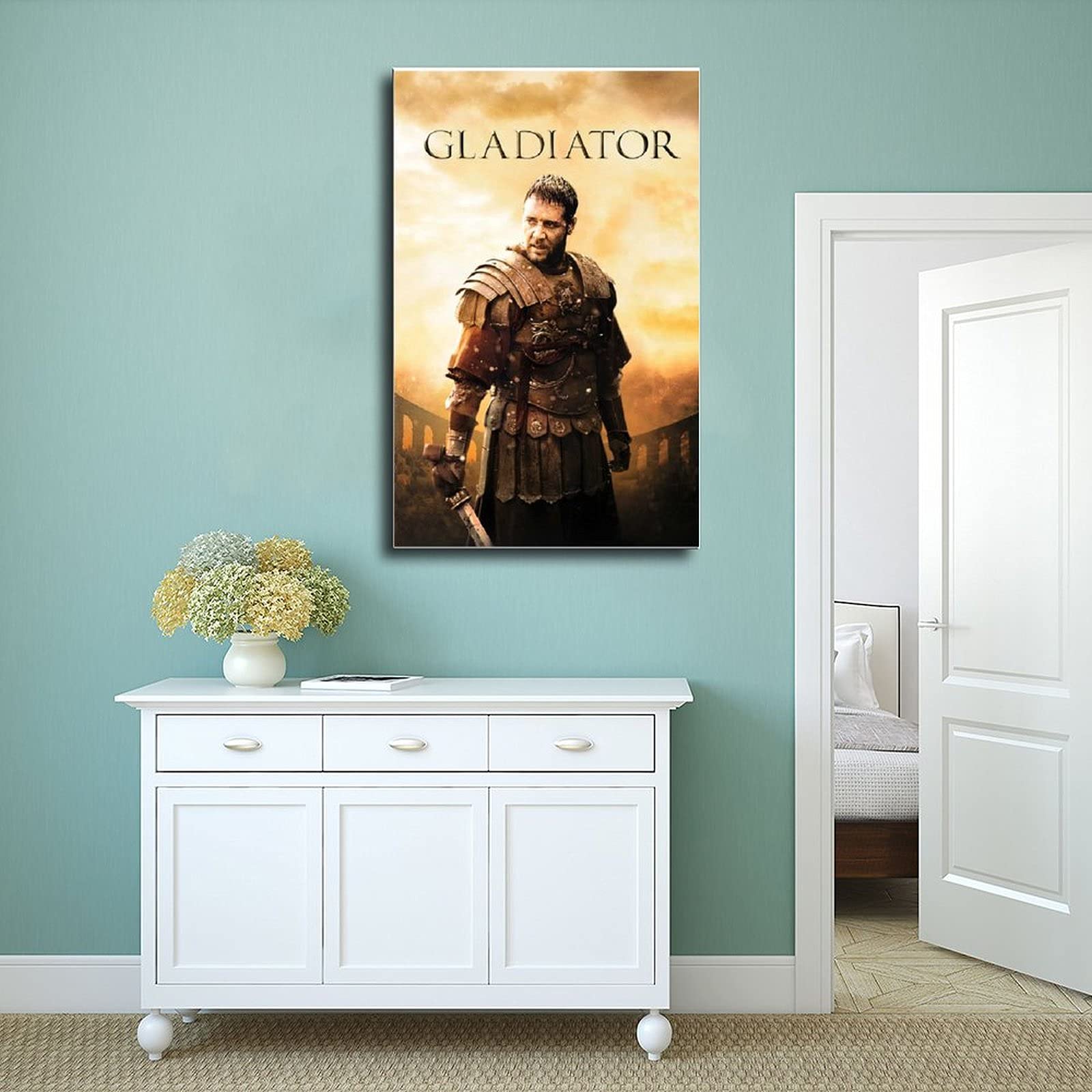 Poster Gladiator (2000) Sur Toile - Impression Artistique 30x45 Cm Sans Cadre, Décoration Murale Cinéma