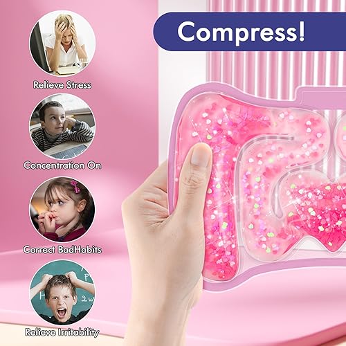 Miniatura 5 de WTYCD Juguetes sensoriales esponjosos, relleno de purpurina de juguetes coloridos para niños, tubo antiestrés colorido para autismo, ansiedad, TDAH,