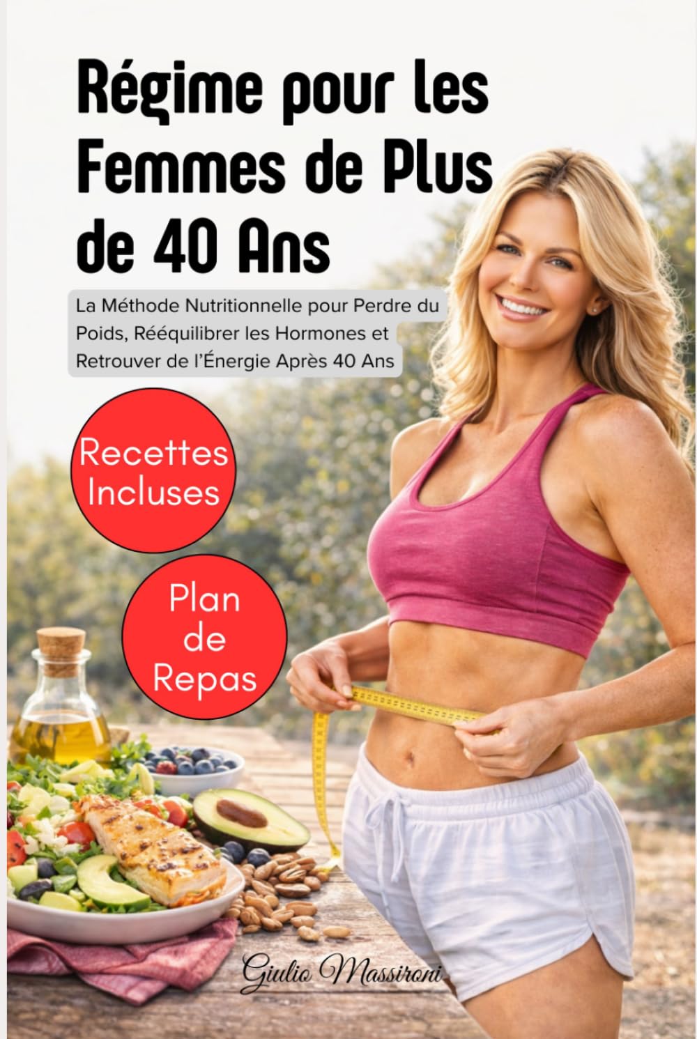 Régime pour les Femmes de Plus de 40 Ans: La Méthode Nutritionnelle pour Perdre du Poids, Rééquilibrer les Hormones et Retrouver de l’Énergie Après 40 Ans