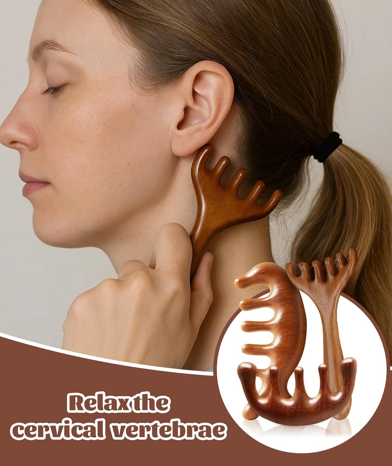 Ral Scalp Massage Set, 3 -Piece Head and Body Relaxation Kit - Smooth Finance With Ergonomic Dolphin and Deer Horn Design Ral Scalp Massage Set, 3 -Piece Head and Body Relaxation Kit - Smooth Finance With Ergonomic Dolphin and Deer Horn Design