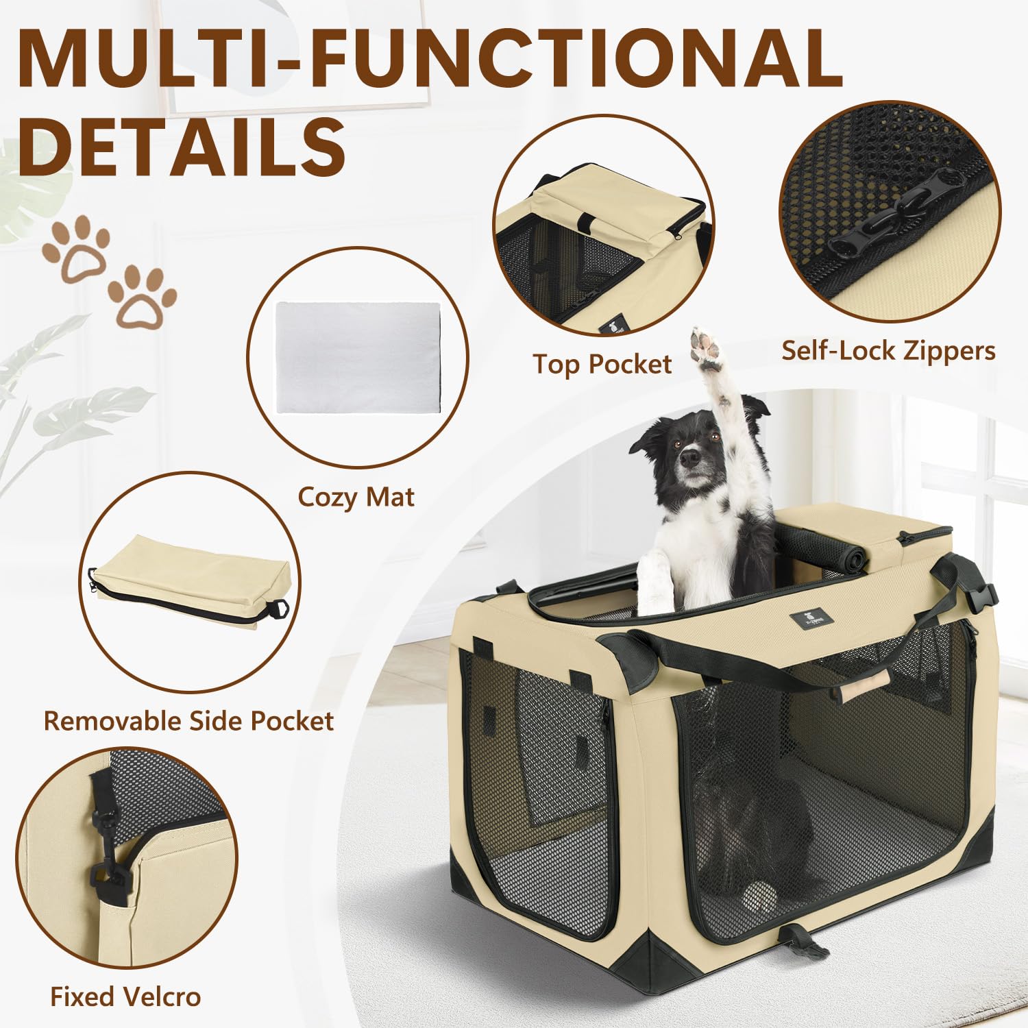 Photo inspiration: Fresh Look at Snapklik Com X Zone Pet Dog Crate 3 Door Kennel