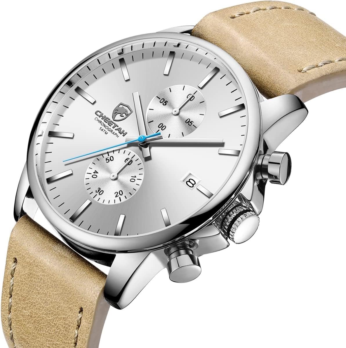 Relógio Masculino Analógico Cheetah 1604 Original Pulseira de Couro Minimalista Com Cronógrafo Calendário Data em promoção! Veja a oferta e mais achadinhos de Relógios de pulso 3 Hoje é o melhor dia para comprar Relógio Masculino Analógico Cheetah 1604 Original Pulseira de Couro Minimalista Com Cronógrafo Calendário Data com aquele preço maroto! Promoção! Aproveite a oferta! 3