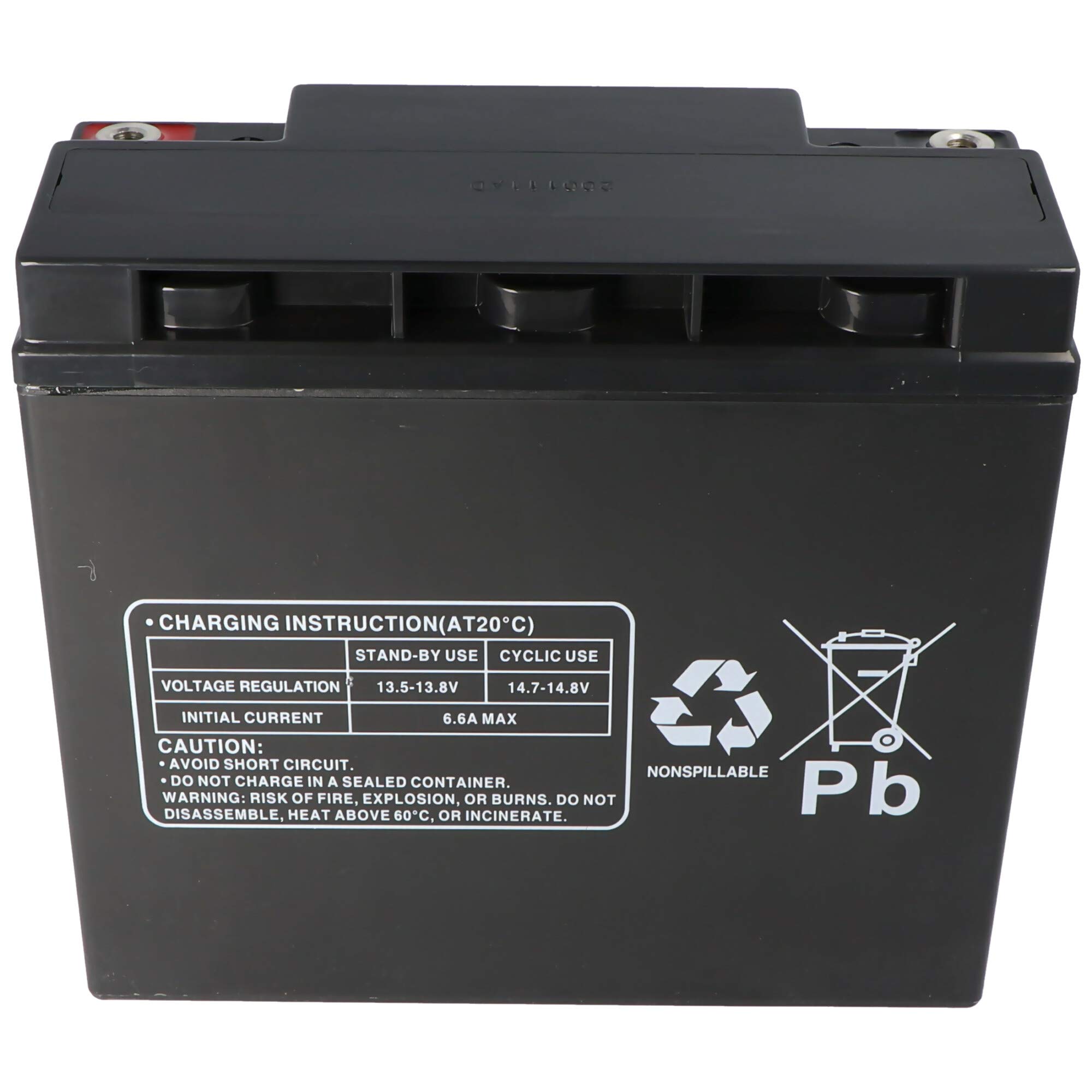 Multipower Blei-Gel Akku MP22-12C 12V/22 Ah Zyklenfest 22000 mAh