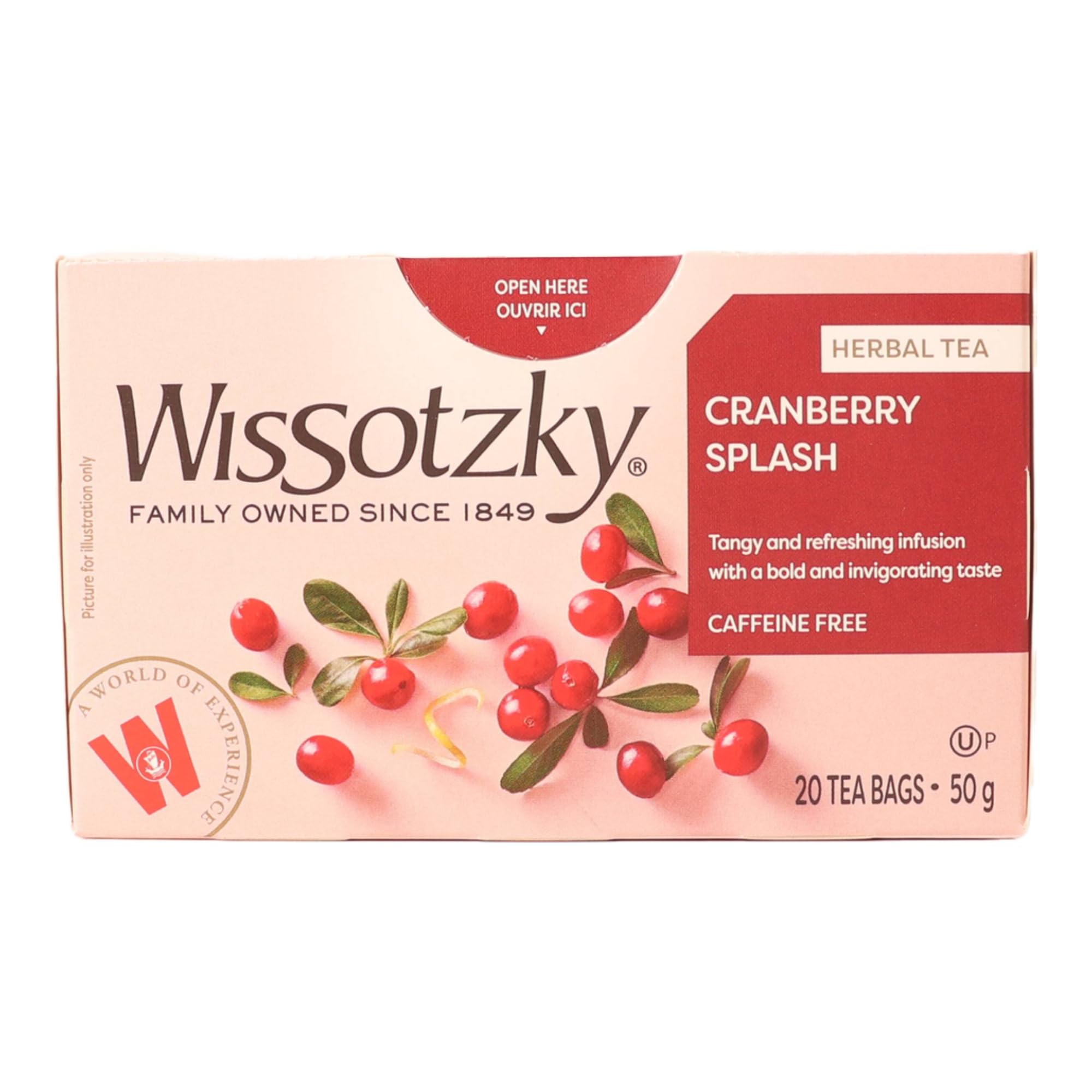 TEA CRANBERRY SPLSH, 20 BG