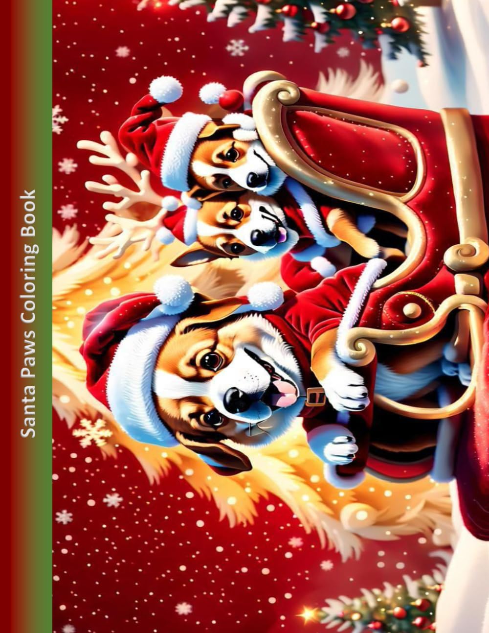 Santa Paws: Coloring Book