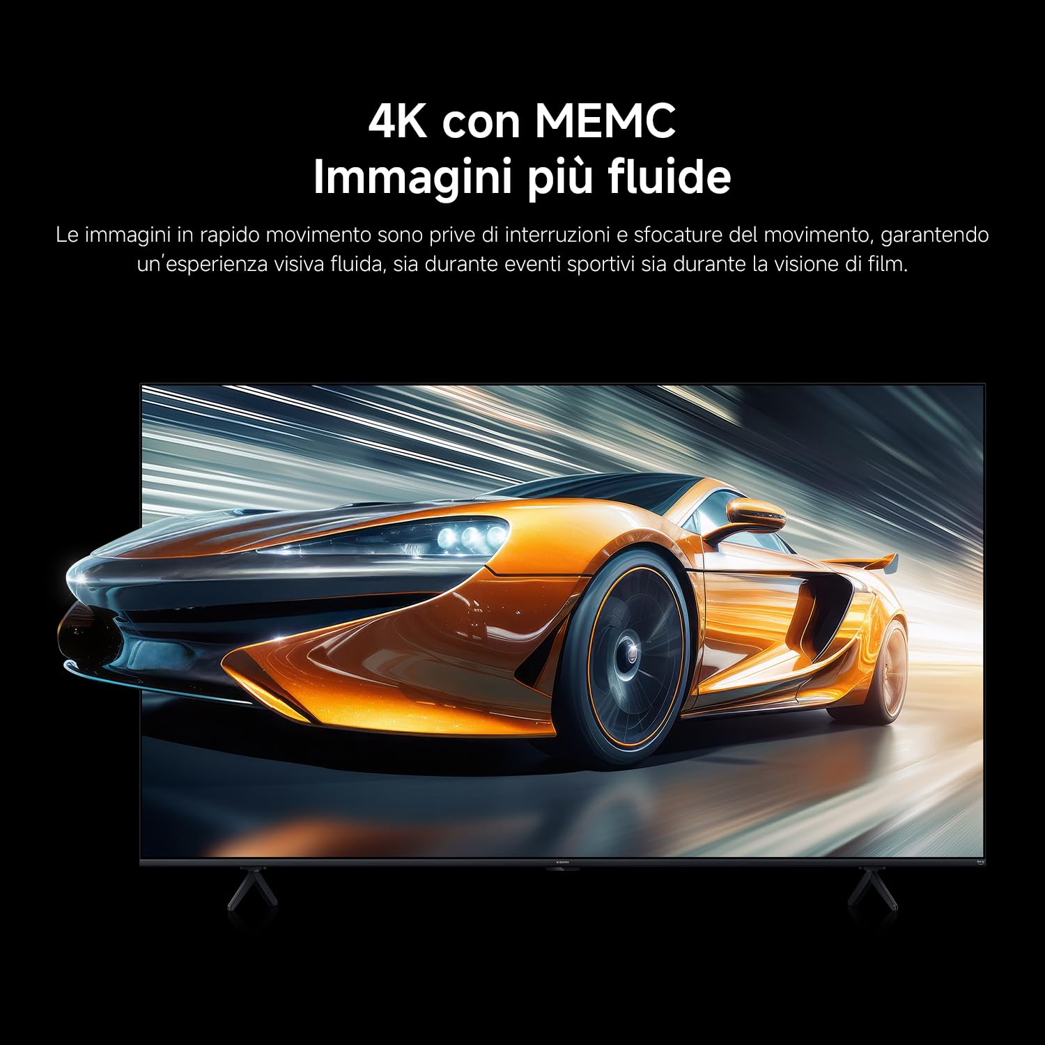 XIAOMI TV FX Mini LED da 65″(165 cm), Smart TV QD-Mini LED, 4K UHD, Fire TV, HDR10+, 60 Hz con modalità Game Boost a 120 Hz, MEMC, DTS:X, AirPlay 2, HDMI, modalità Filmmaker, comando vocale con Alexa