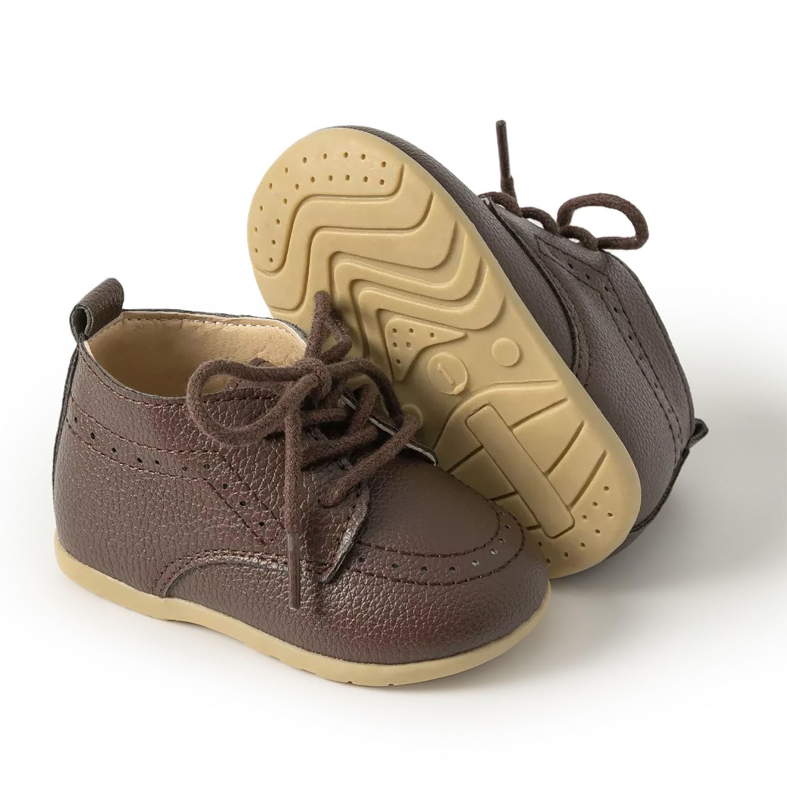 Genérico Zapatos Casuales británicos para Caminar de bebé diseño primaveral y para niños pequeños Desde Nacimiento hasta un año