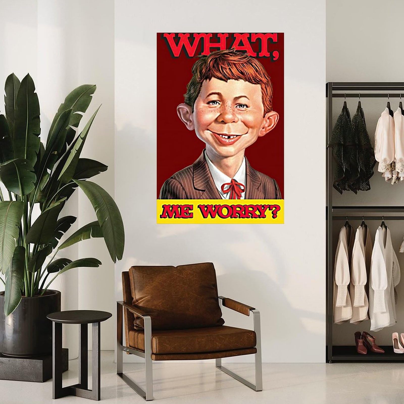Amazon.com: What, Me Worry Vintage Alfred E. Neuman Poster Art