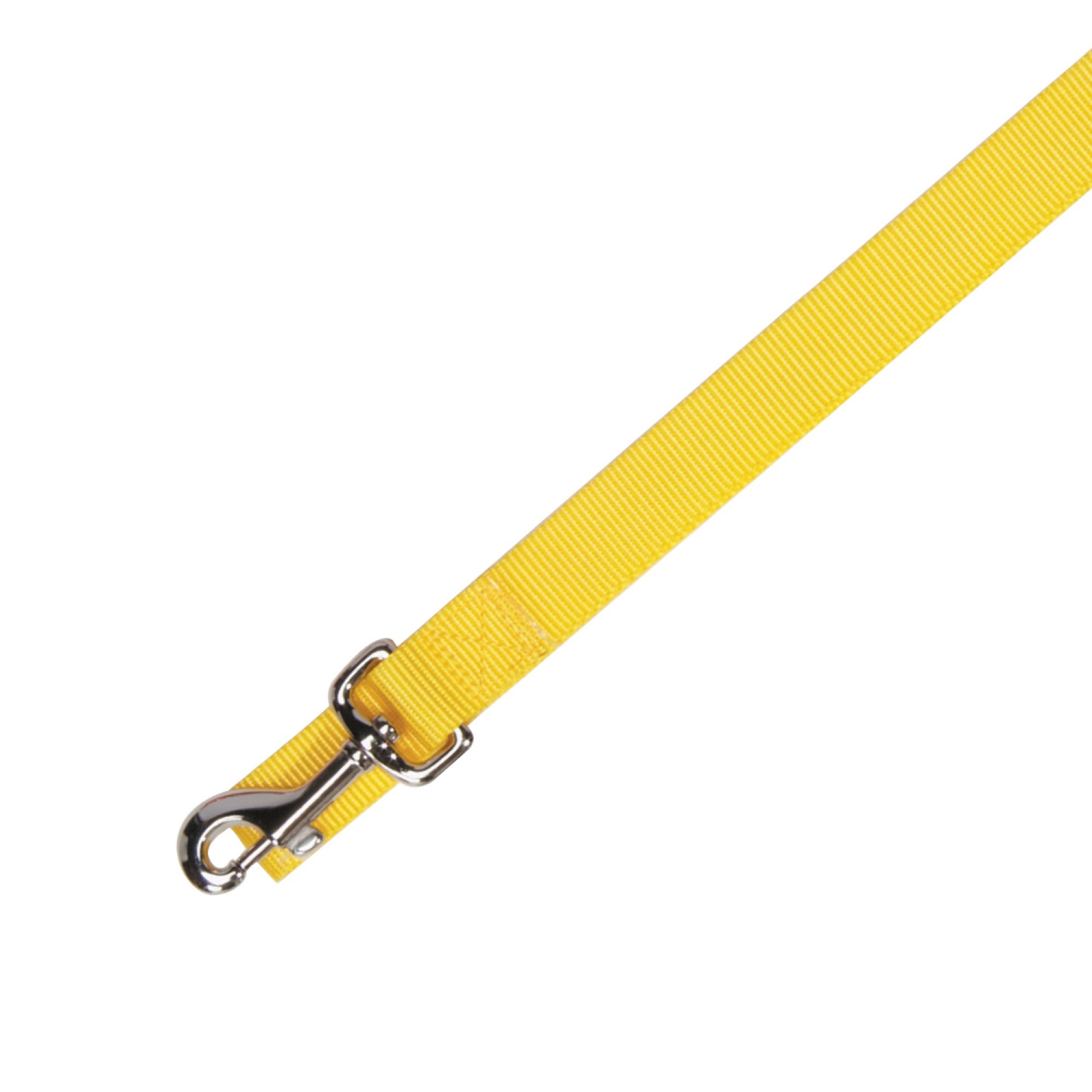 Zack & ZoeyBasic Nylon Dog Leash, 4-Feet x 5/8-Inch Lead, Yellow