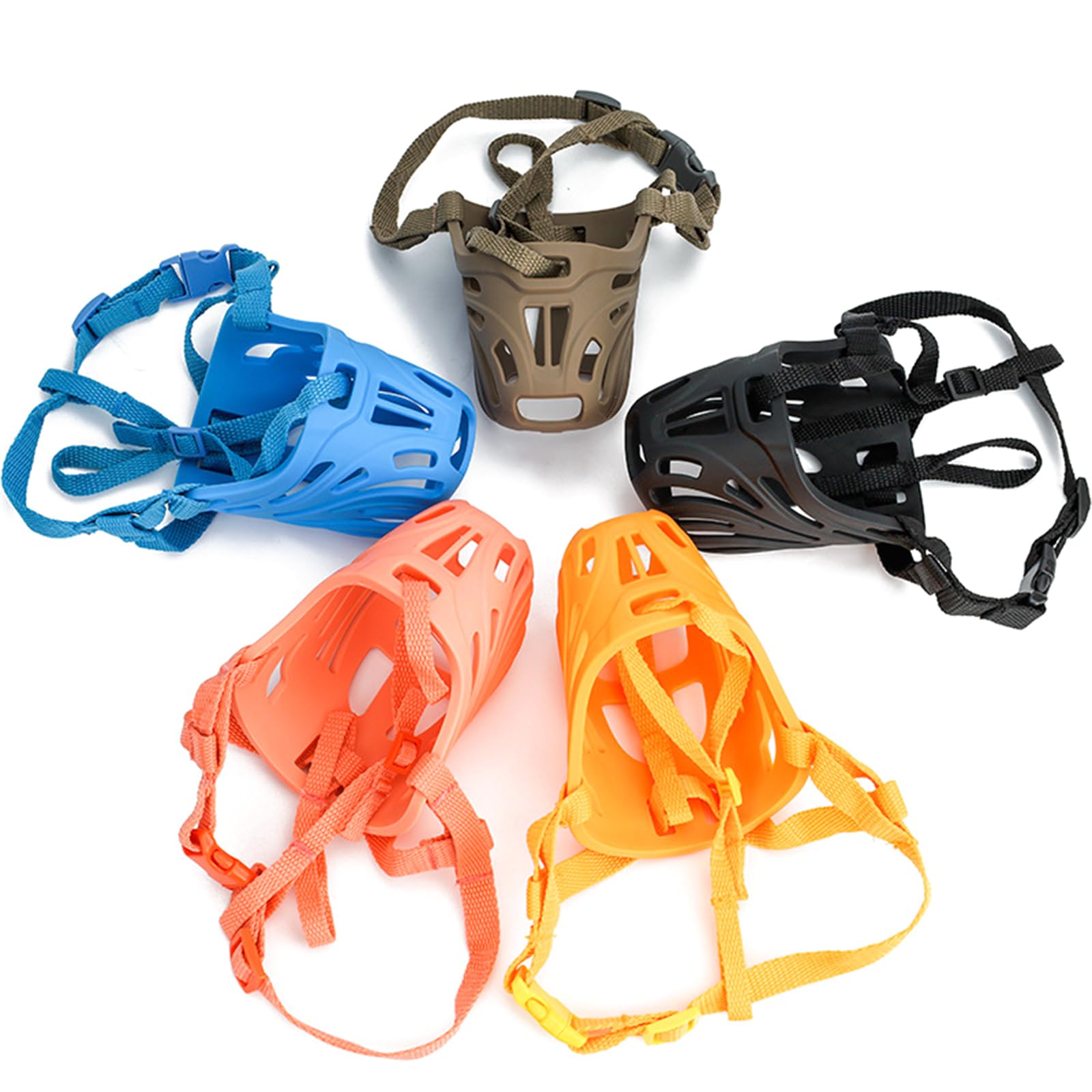 Bozal para perro, protector bucal Staffordshire, correa ajustable, correa cómoda, cesta suave, transpirable
