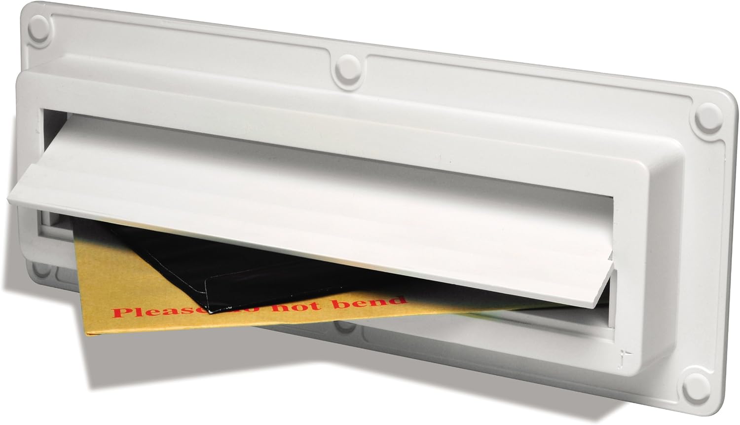 Eco Flap Letterplate Draught Proof Your Letterbox (white) Amazon.co