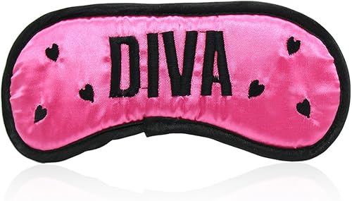 OnundOn Máscara de dormir de satén con bordado para dormir antifaz para dormir