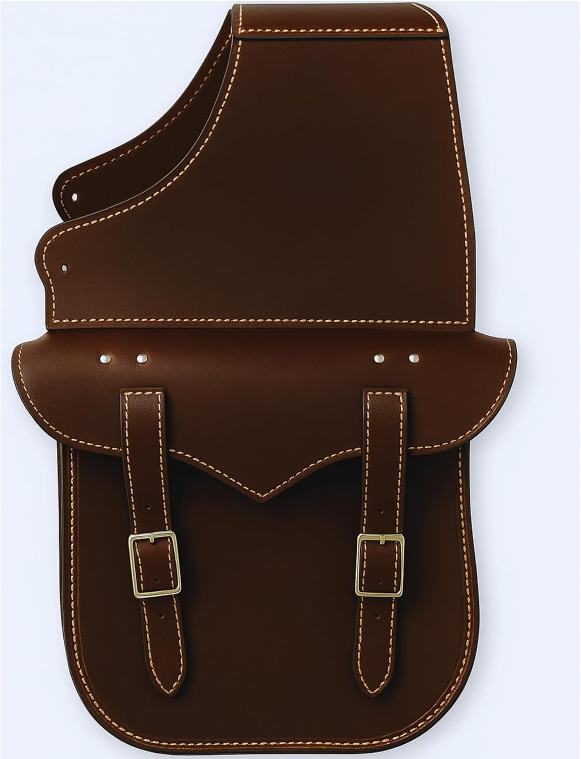Alice International Premium Equestrian Saddle Bag – Stylish and Functional Organize Your Gear in Style Horse Saddle Bag Tooled Carved Pack Equipment Size: 10” L x 10” W x 3 ½” D inches M83