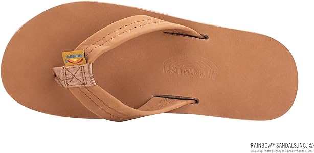 サイズS RAINBOWSANDALS SINGLE LAYER  SANDAL Rainbow Sandals Men's Leather Single Layer Wide Strap with Arch