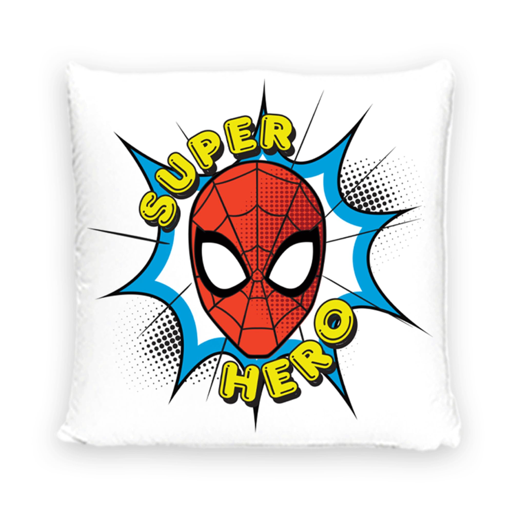 Coussin Spiderman Disney Home 40x40cm avec rembourrage doux pour canapé