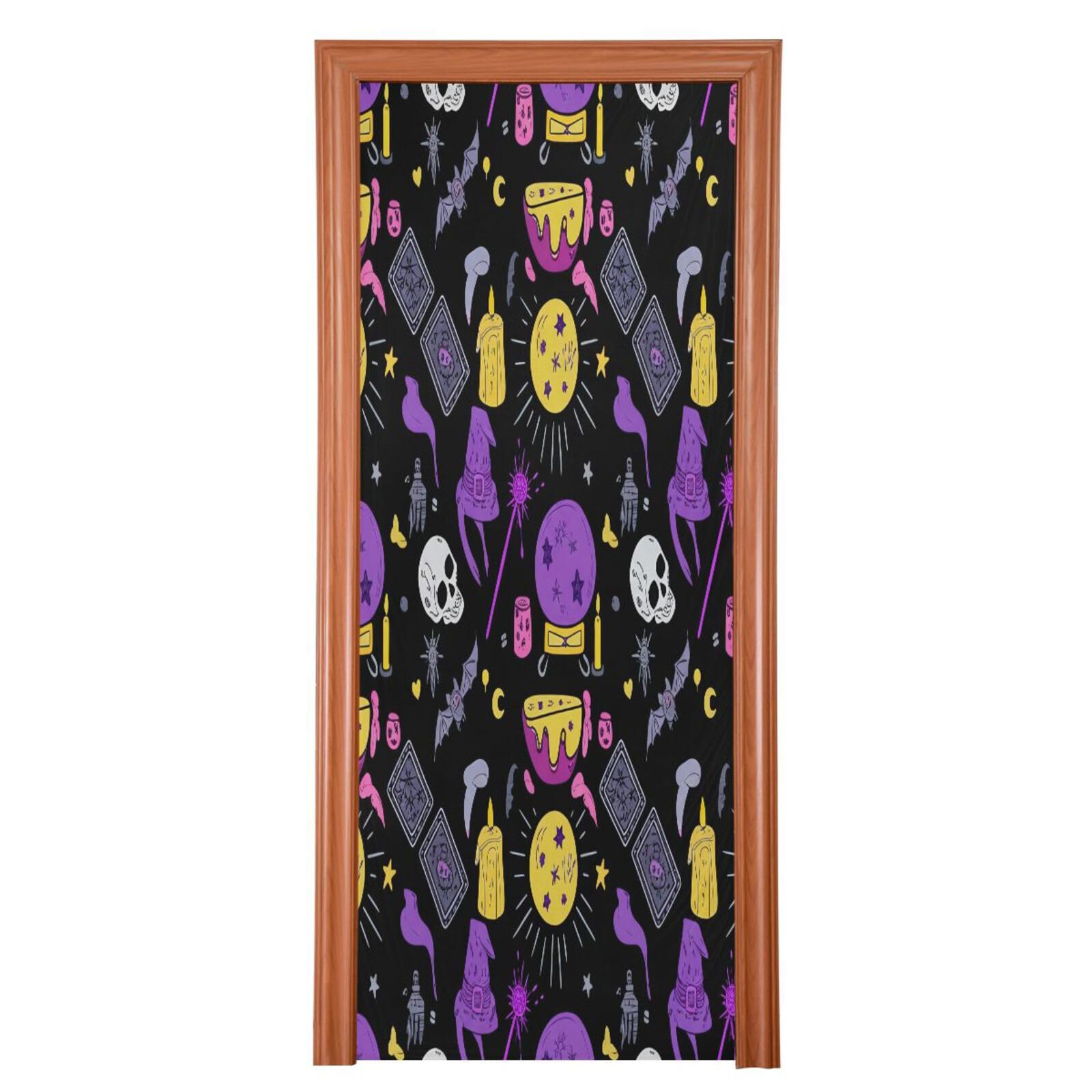 Décoration de porte de Noël et Halloween pour sublimer votre entrée