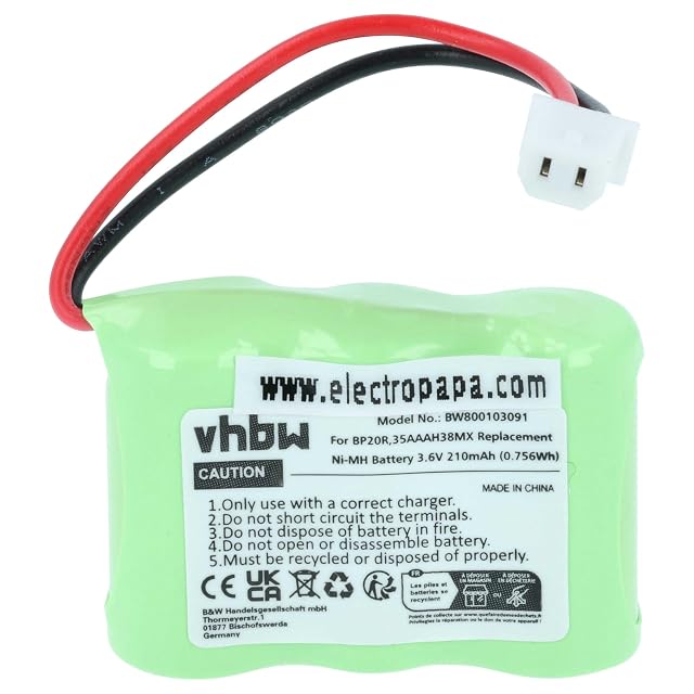 Foto 3 de 8 de vhbw Batería Compatible con Dogtra 2 Dog Model Collar