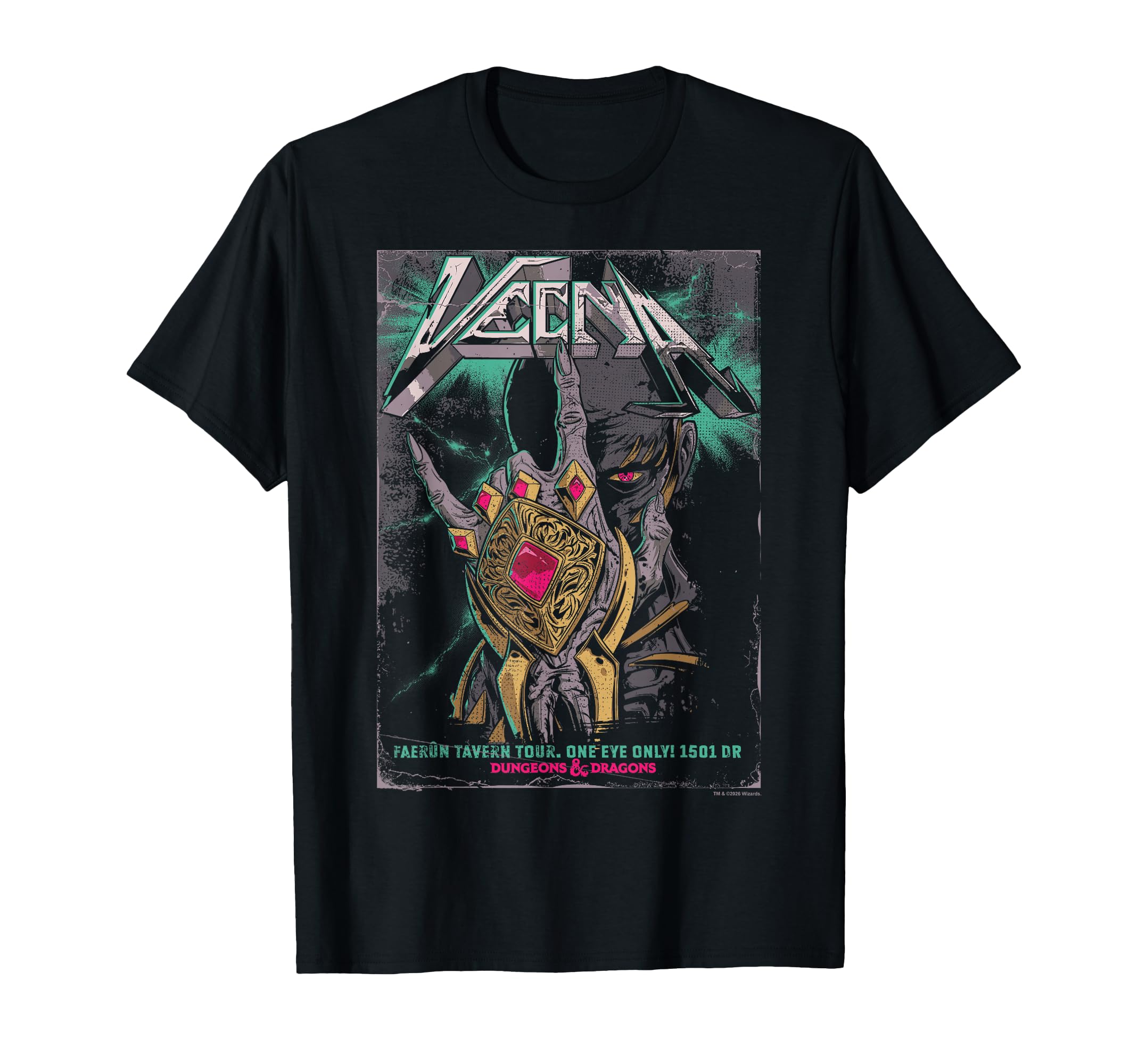 Vecna Comic One-Eyed Lich Faerûn Tavern T-Shirt