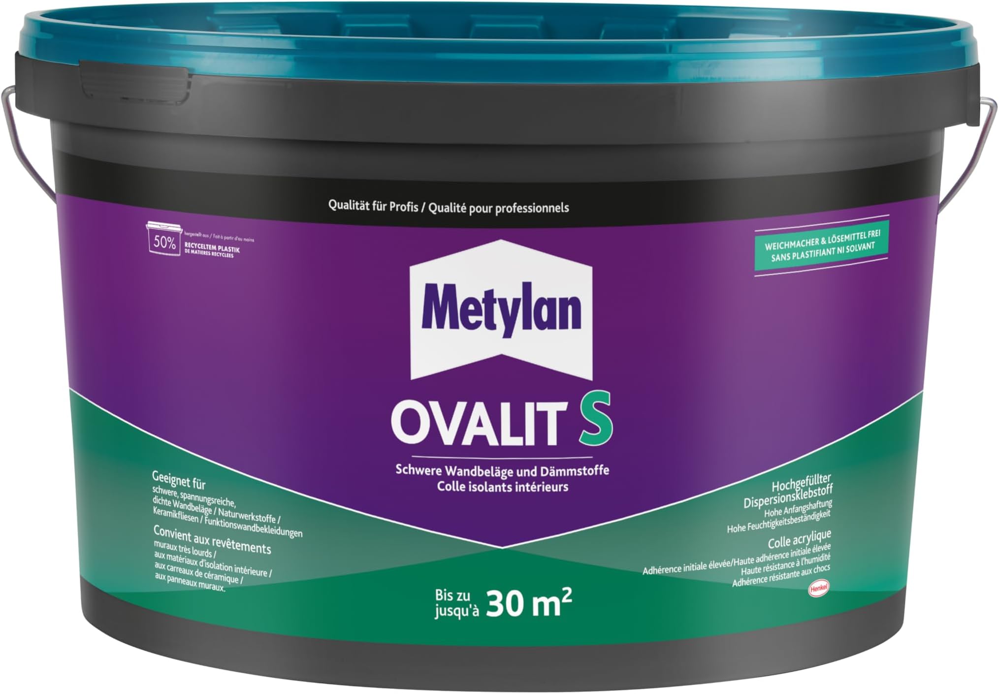 Colle Prête à L'emploi Pour Non-tissé Profhome | 5 Kg Couvre 33 M² | Rénovation Peinture Et Revêtement