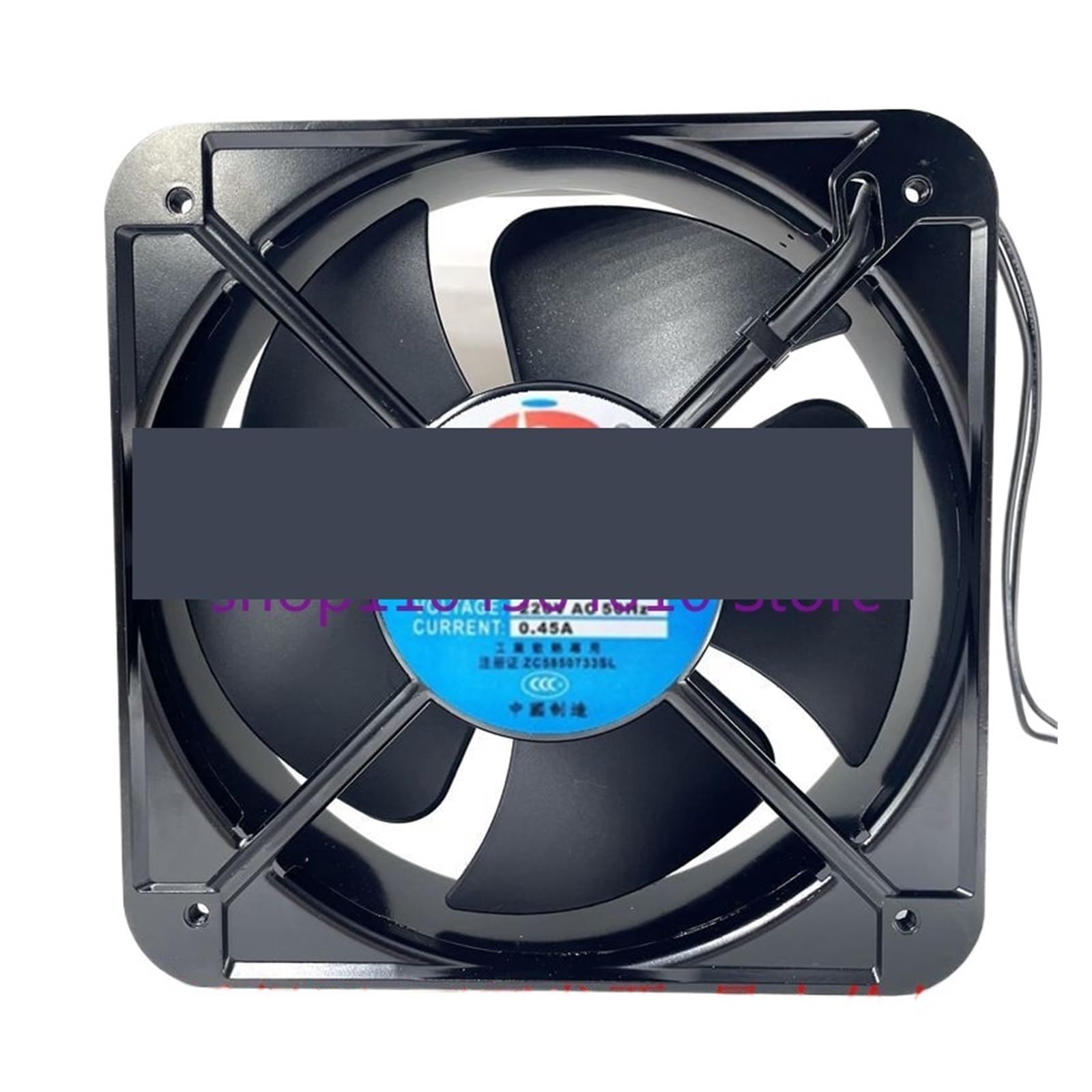 Ventilateur de refroidissement QF20060HBL2 haute tension 380V à double roulement