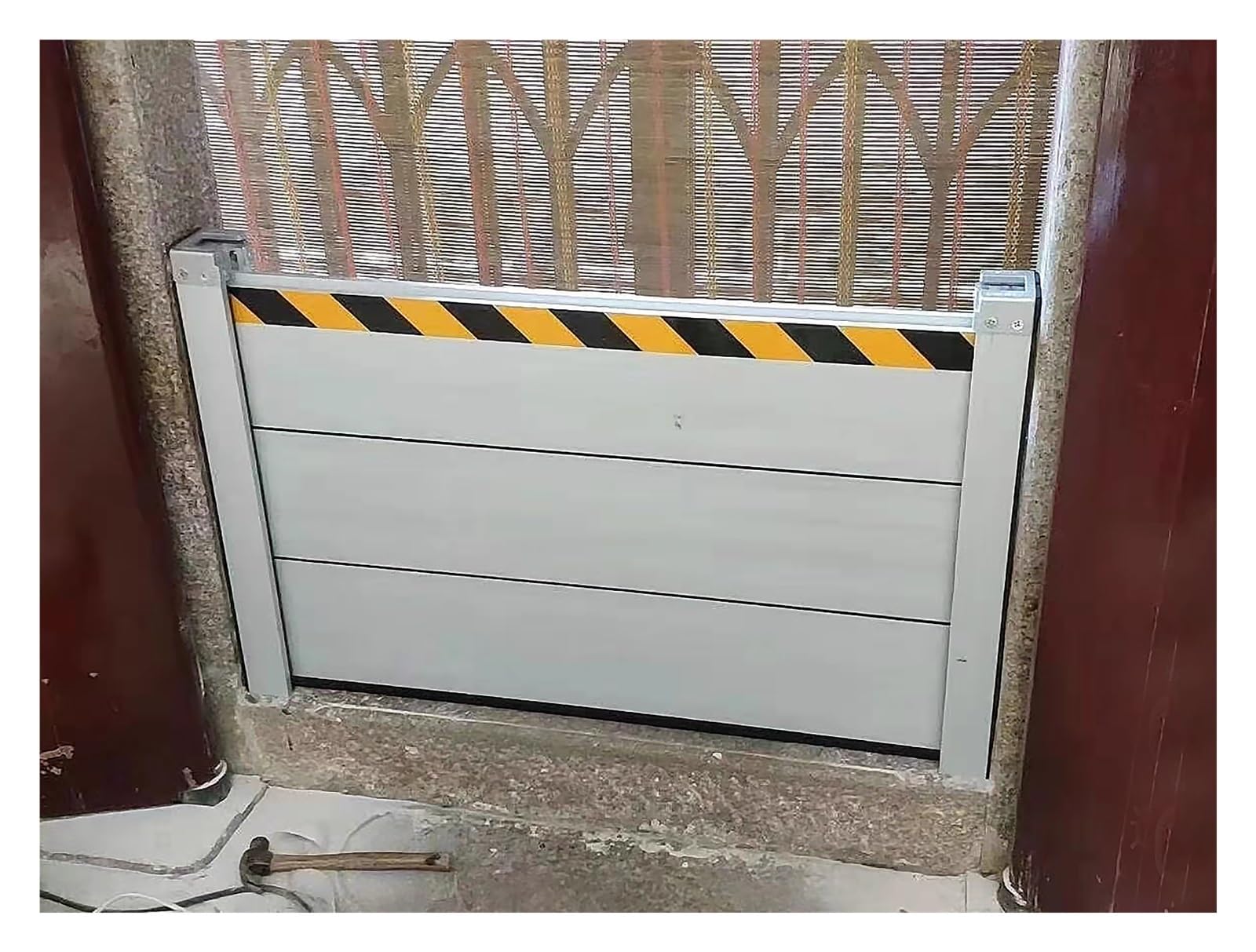 Barrières anti-inondation en alliage d'aluminium pour garage et maison