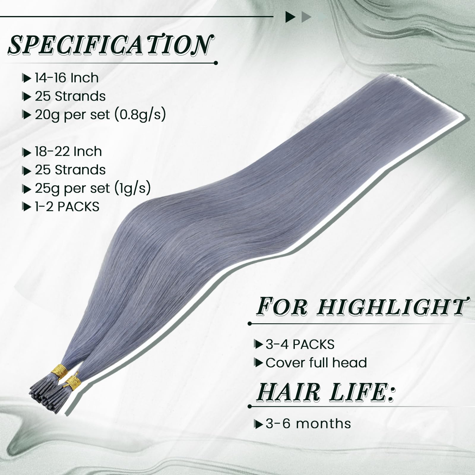 RUNATURE Micro Beads Hair Extensions Real Hair Purple Remy Micro Ring Hair Extensions Invisible Remy Straight Micro Hair 14 Inch 25g/25strands #Purple — view 51
