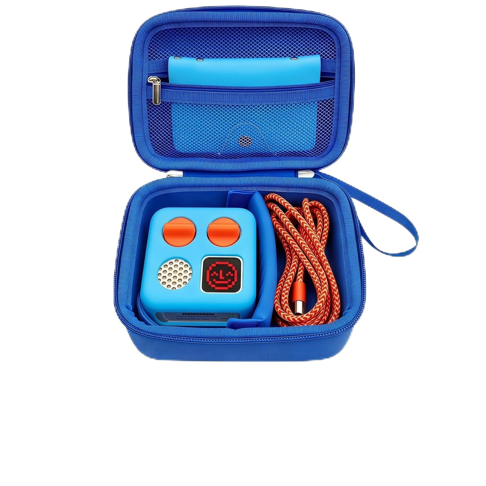 MGZNMTY Estuche de almacenamiento de viaje y funda de silicona gruesa compatible con mini reproductor Yoto – reproductor de audio y música para niños y tarjetero para tarjetas Yoto con capacidad para