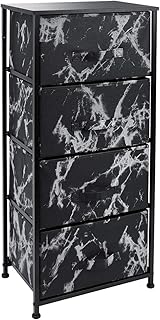 Sorbus Nightstand Chest with 4 Drawers ~ Bedside Furniture End Table       Dress - Compare price