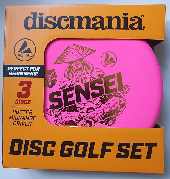 Discmania Disc Golf principianti principianti Set Active 3 dischi Putter Midrange Driver - 1