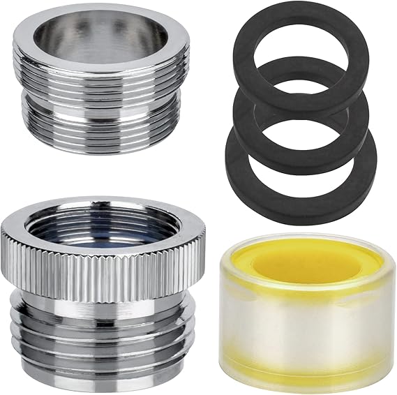 Faucet Adapter Kit Brass Garden Hose Adapter with Aerator