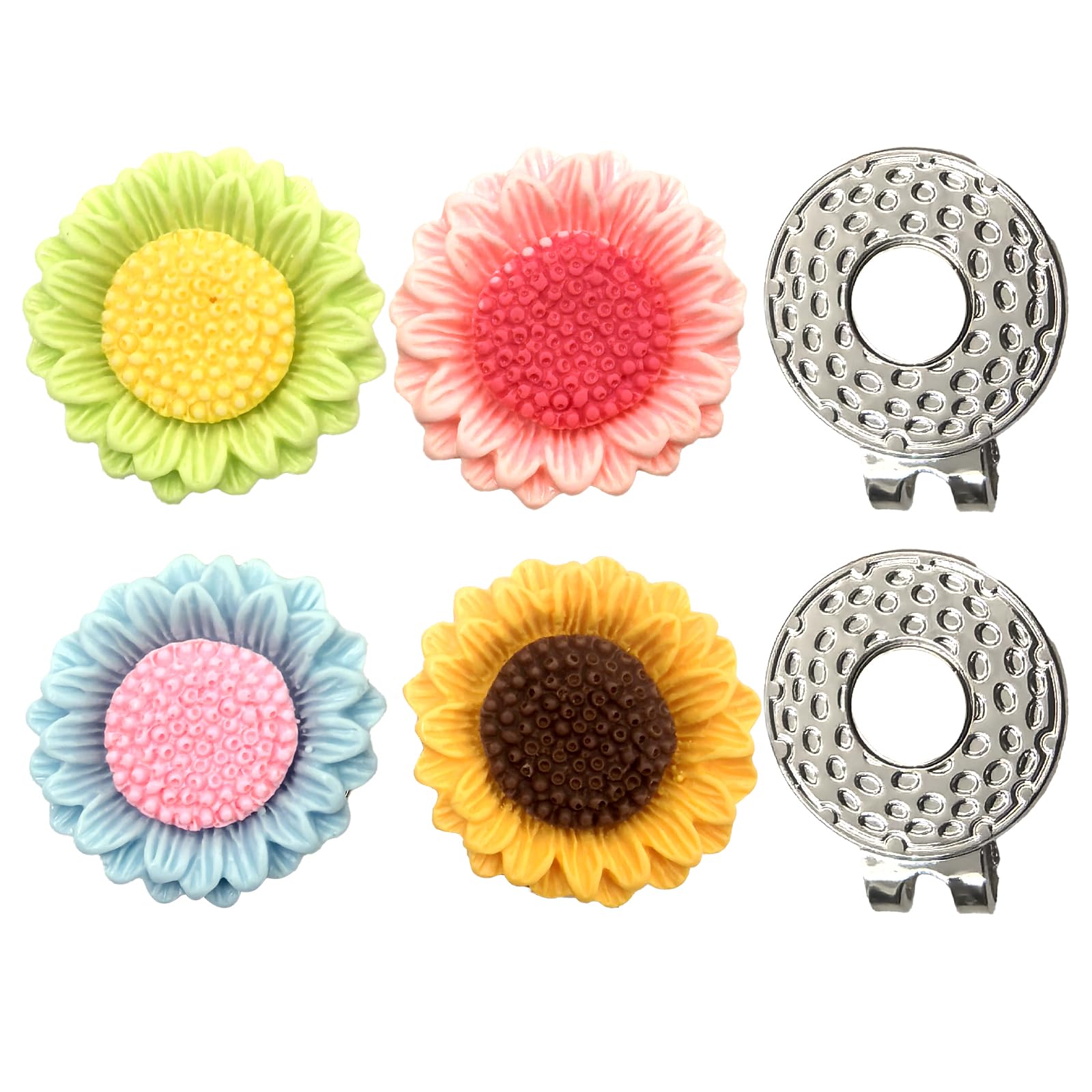 Magnetic Golf Ball Marker Hat Clip with Fun Design | Premium Golf Gift for Men & Women | Must-Have Golf Accessory for Players and Fans