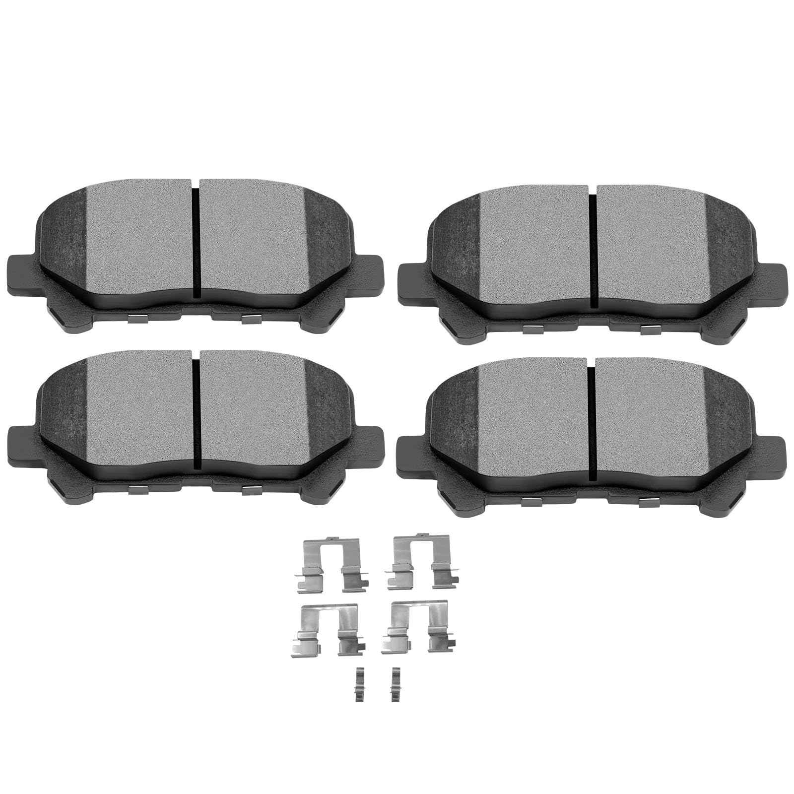 SCITOO D1281 Ceramic Brake Pads Sets Rear Replacement For Acura MDX 2007-2013,For Acura ZDX 2010-2013,For Honda Odyssey 2011-2017,For Honda Pilot 2009-2011