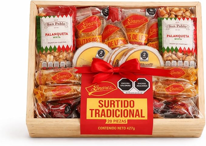 Surtido dulces mexicanos 20 piezas dulce leche obleas glorias regalo sin gluten artesanal