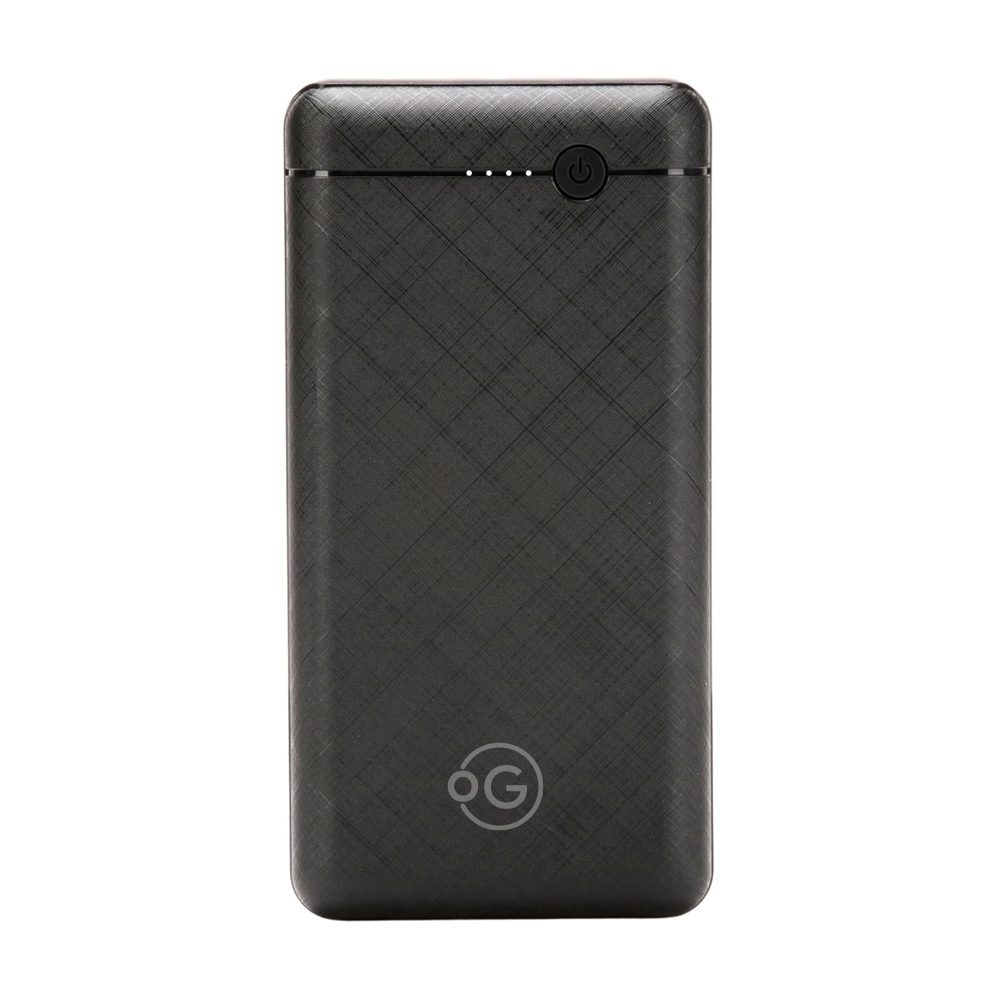 OOGE Energy 5 Power Bank 20000mAh | Fast Charging with Dual USB Output, Slim & Compact Design | Type-C & Micro USB Inputs | LED Indicator | Power Pulse Tech | BIS Certified (Black)