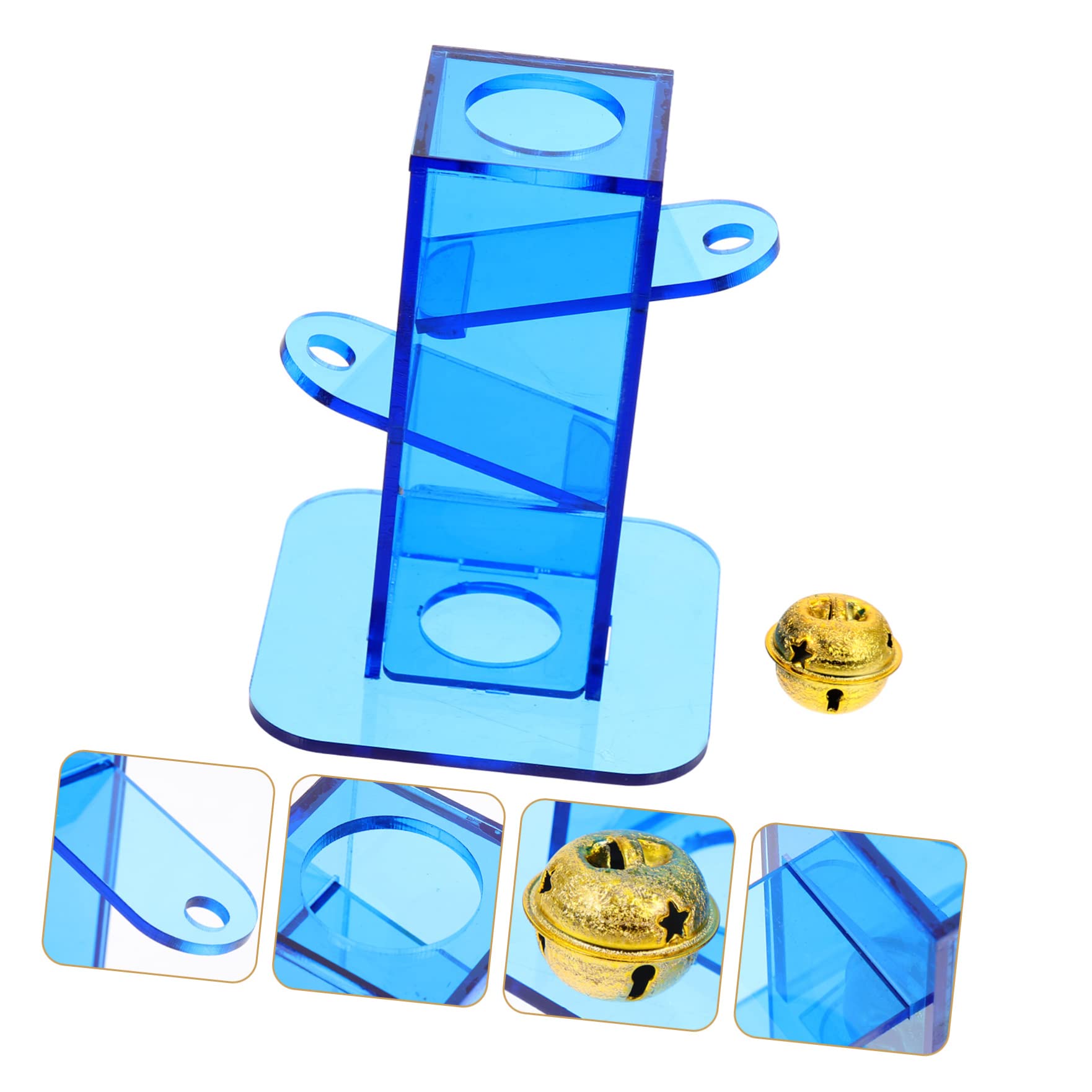 Mipcase 3stücke Bird Push-Pull Tower Spielzeug Für Papageien Interaktives Trainingsspielzeug Für Nymphensittiche Fördert Das Spielverhalten Geistige Aus Hochwertigem Stabil Und Leicht