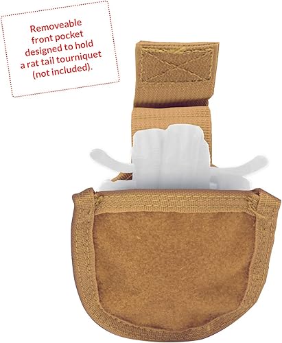 Vista 11 de Ever Ready First Aid Tactical Eagle Tipo Molle EMT Medical First Aid IFAK Bolsa de utilidad (solo bolsa)