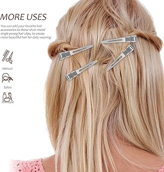 Amazon.co.jp: Frcolor ダッカール ヘアクリップ ワニ口クリップ 髪